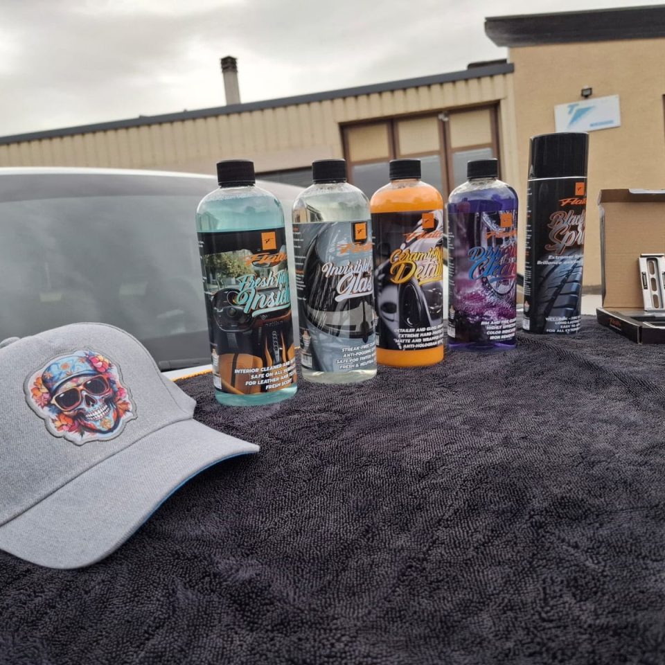 Gamme de produits d'entretien Flatee